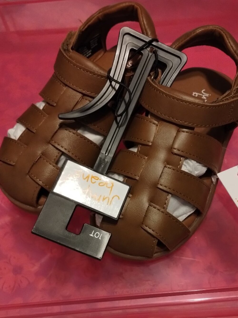 Jumping Beans( boy) Fisherman brown sandals